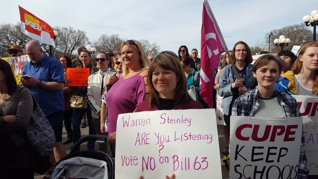 Passing of Bill 63 a sad day for education in Saskatchewan, say CUPE education workers